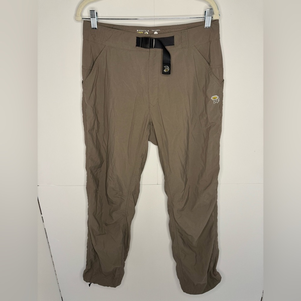 Mountain Hardwear hiking Pants Mens Tan Khaki size M